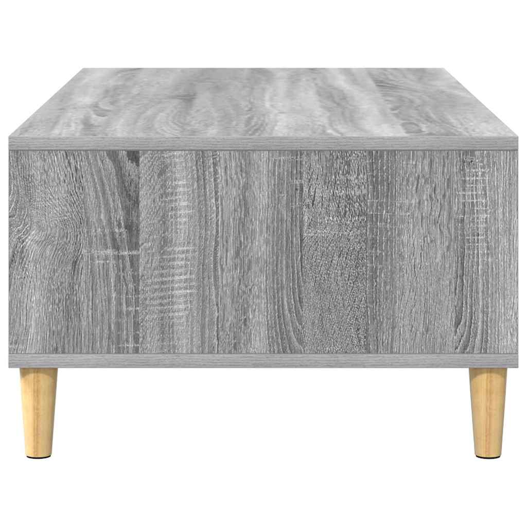Kaffebord Grå Sonoma 102 x 55 x 35 cm Konstruert tre