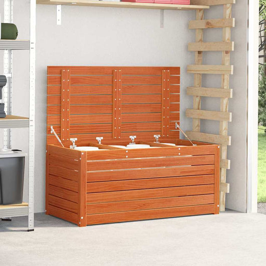 Lagringsboks Vokset Brun 101 x 50,5 x 46,5 cm Konstruert tre