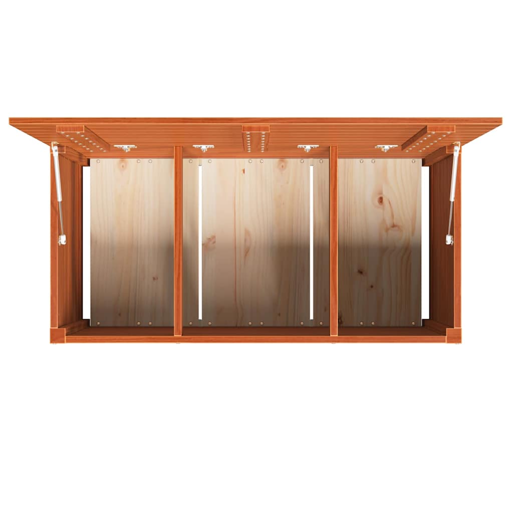 Lagringsboks Vokset Brun 101 x 50,5 x 46,5 cm Konstruert tre