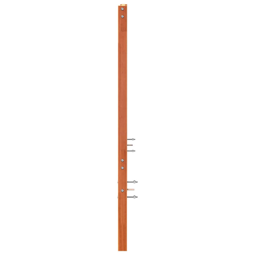 Seng Hodegjerde Vokset Brun 80,5 x 4 x 104 cm Massiv furu