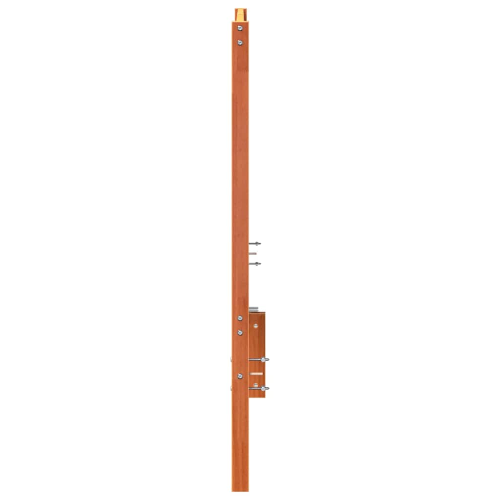 Seng Hodegjerde Vokset Brun 145,5 x 4 x 104 cm Massiv furu