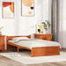 Sengestamme Vokset Brun 205.5 x 95.5 x 51 cm Massiv furu