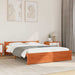 Sengestamme Vokset Brun 205,5 x 165,5 x 51 cm Massiv furu