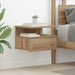 Flytende Nattbord Artisan Eik 40 x 31 x 28 cm Konstruert tre
