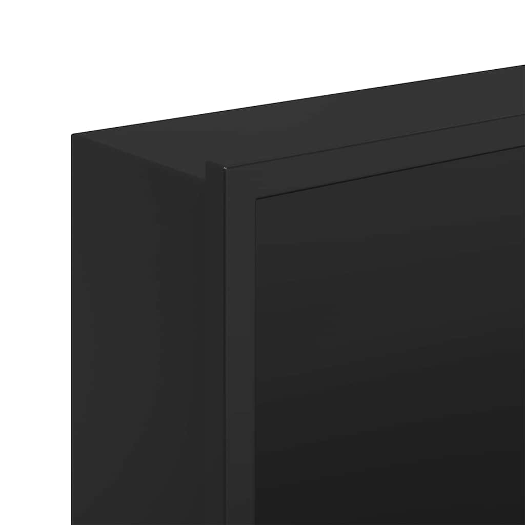 Dusjniche Svart 60 x 20 x 9,5 cm Rustfritt Stål