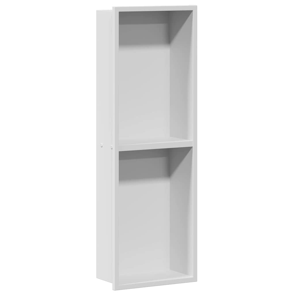 Dusjniche Hvit 60 x 20 x 9,5 cm Rustfritt Stål