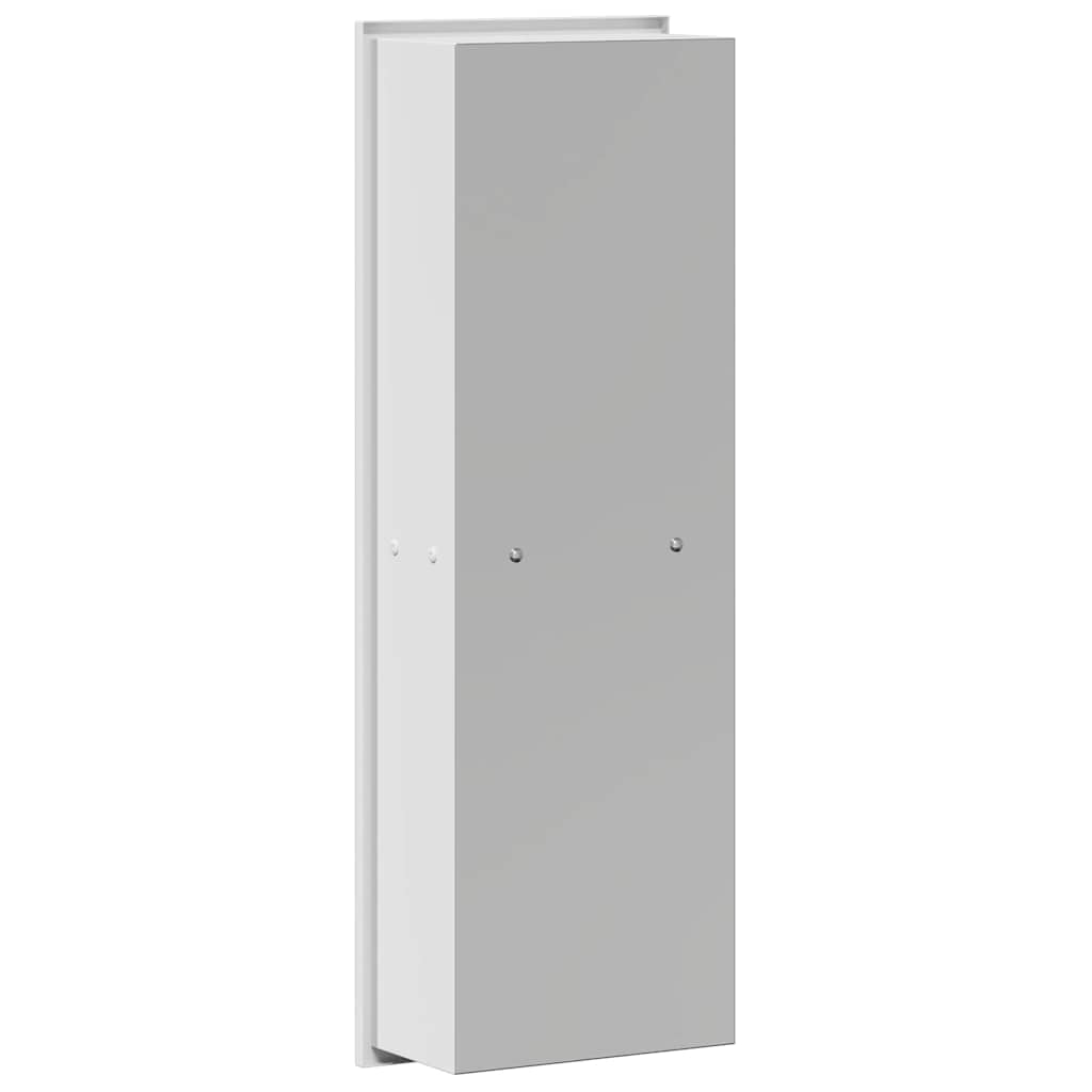 Dusjniche Hvit 60 x 20 x 9,5 cm Rustfritt Stål