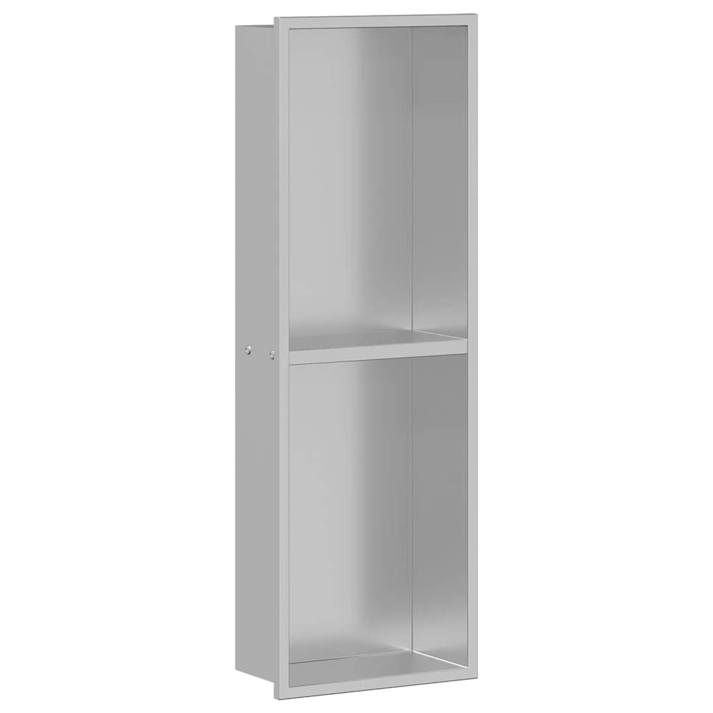 Dusjniche sølv 60 x 20 x 9,5 cm Rustfritt Stål