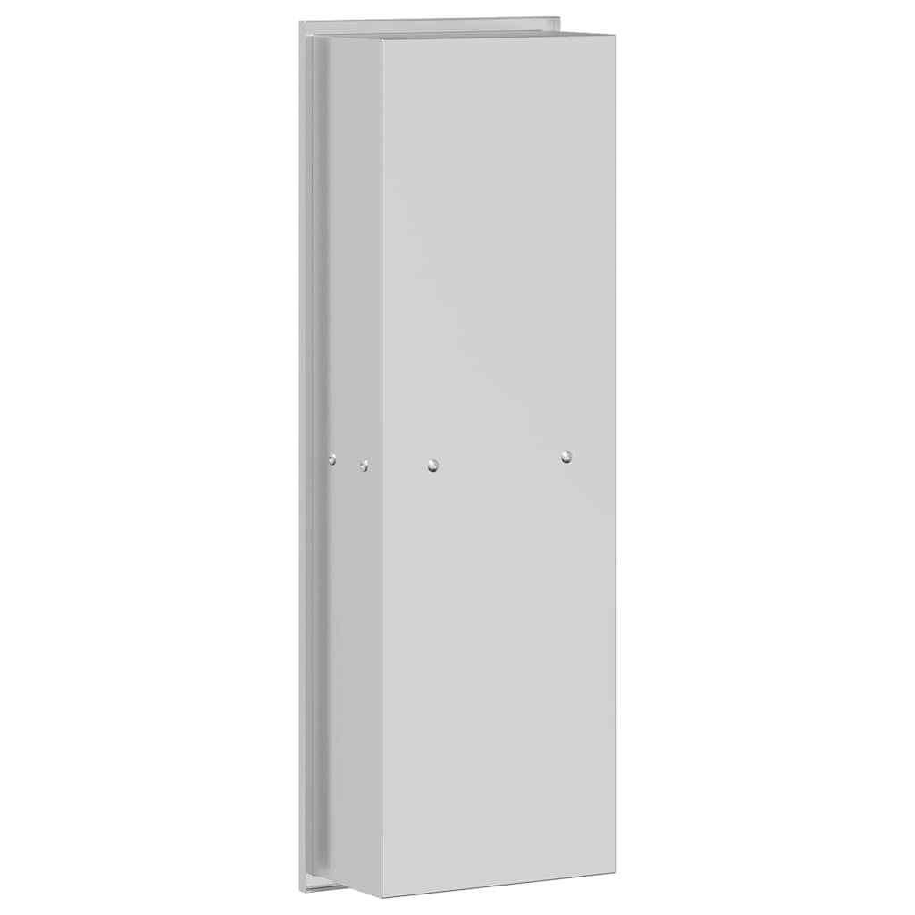 Dusjniche sølv 60 x 20 x 9,5 cm Rustfritt Stål