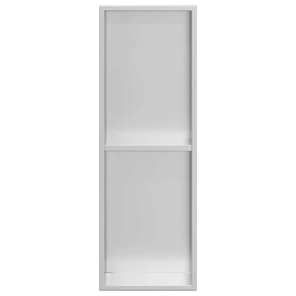 Dusjniche sølv 60 x 20 x 9,5 cm Rustfritt Stål