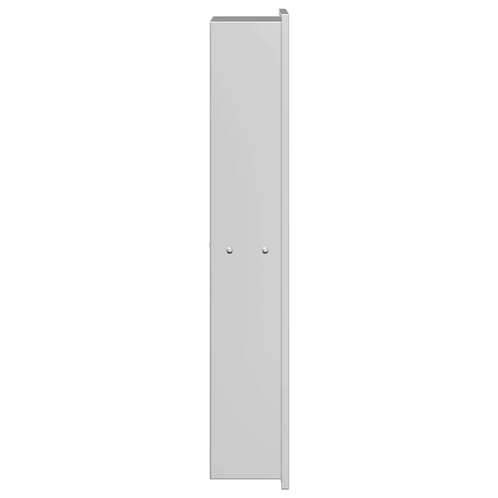 Dusjniche sølv 60 x 20 x 9,5 cm Rustfritt Stål