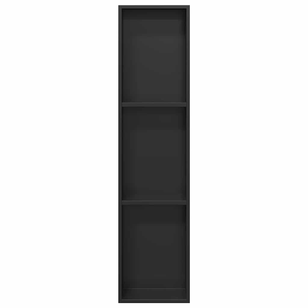 Dusjniche Svart 90 x 20 x 9,5 cm Rustfritt Stål