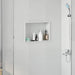 Dusjniche Hvit 45 x 30 x 9,5 cm Rustfritt Stål