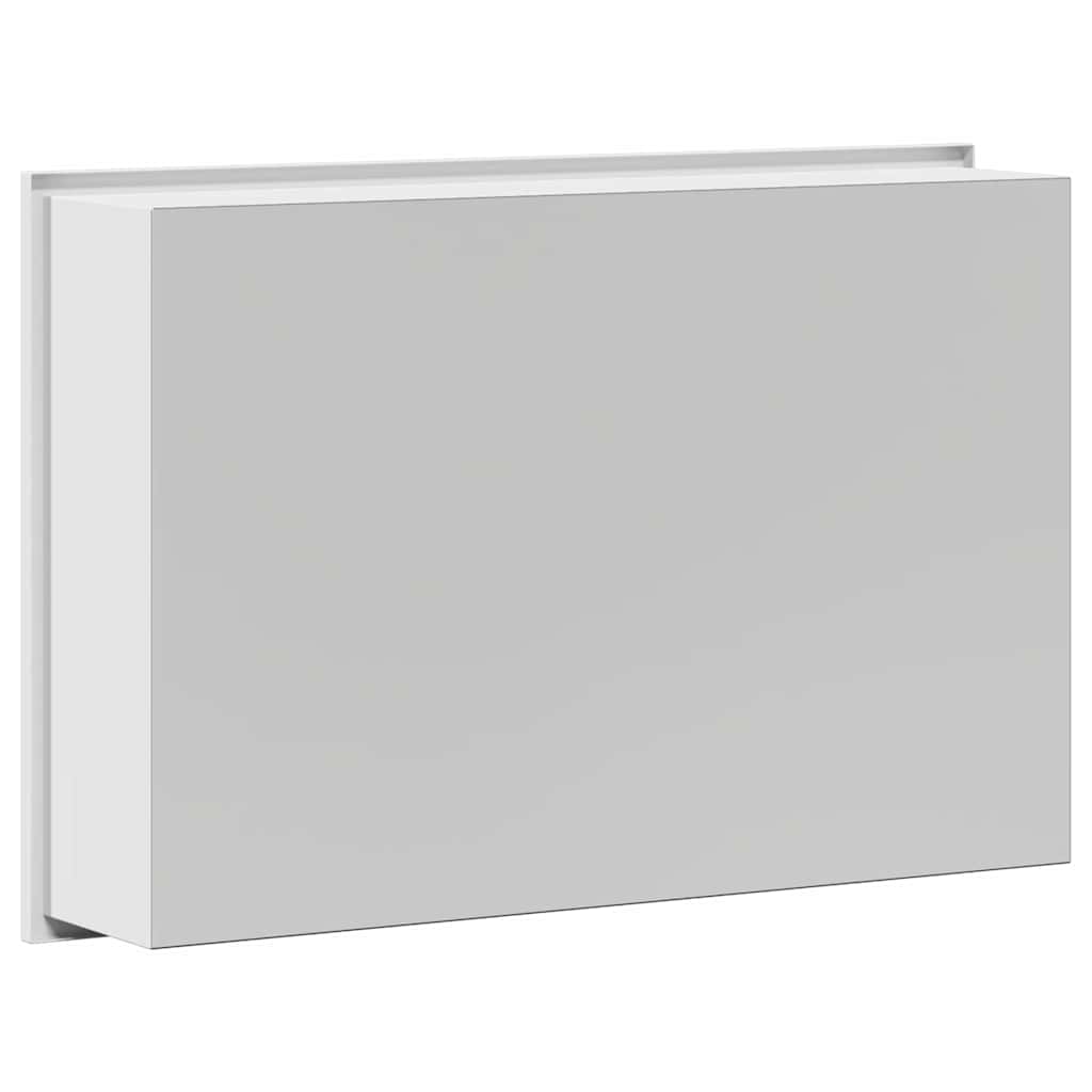 Dusjniche Hvit 45 x 30 x 9,5 cm Rustfritt Stål