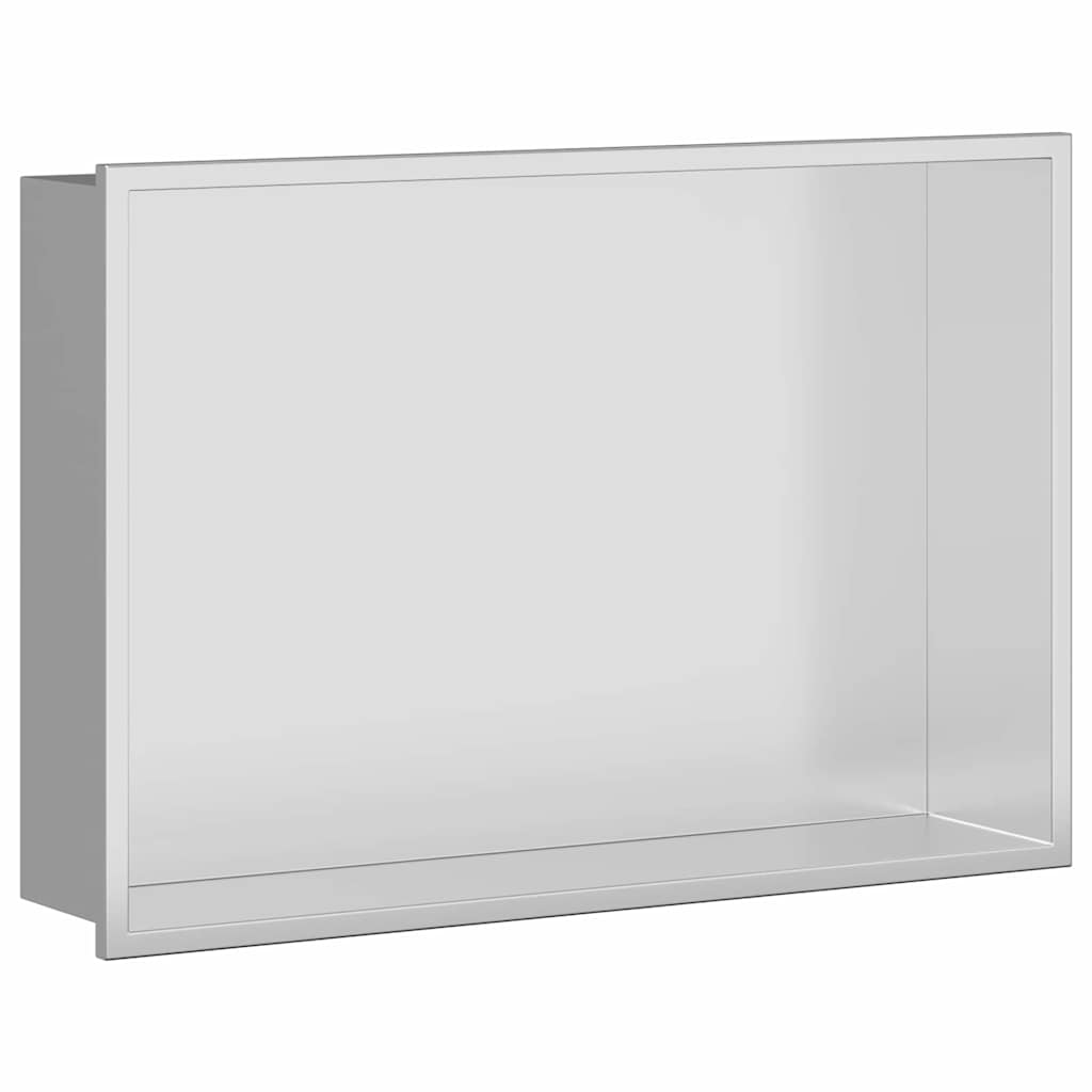 Dusjniche sølv 45 x 30 x 9,5 cm Rustfritt Stål