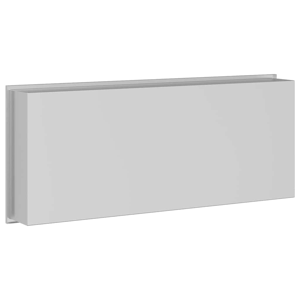 Dusjniche sølv 75 x 30 x 9,5 cm Rustfritt Stål