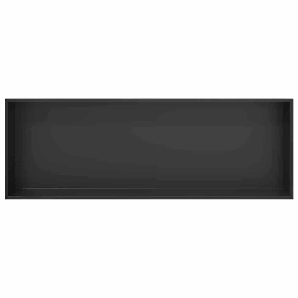Dusjniche Svart 90 x 30 x 9,5 cm Rustfritt Stål