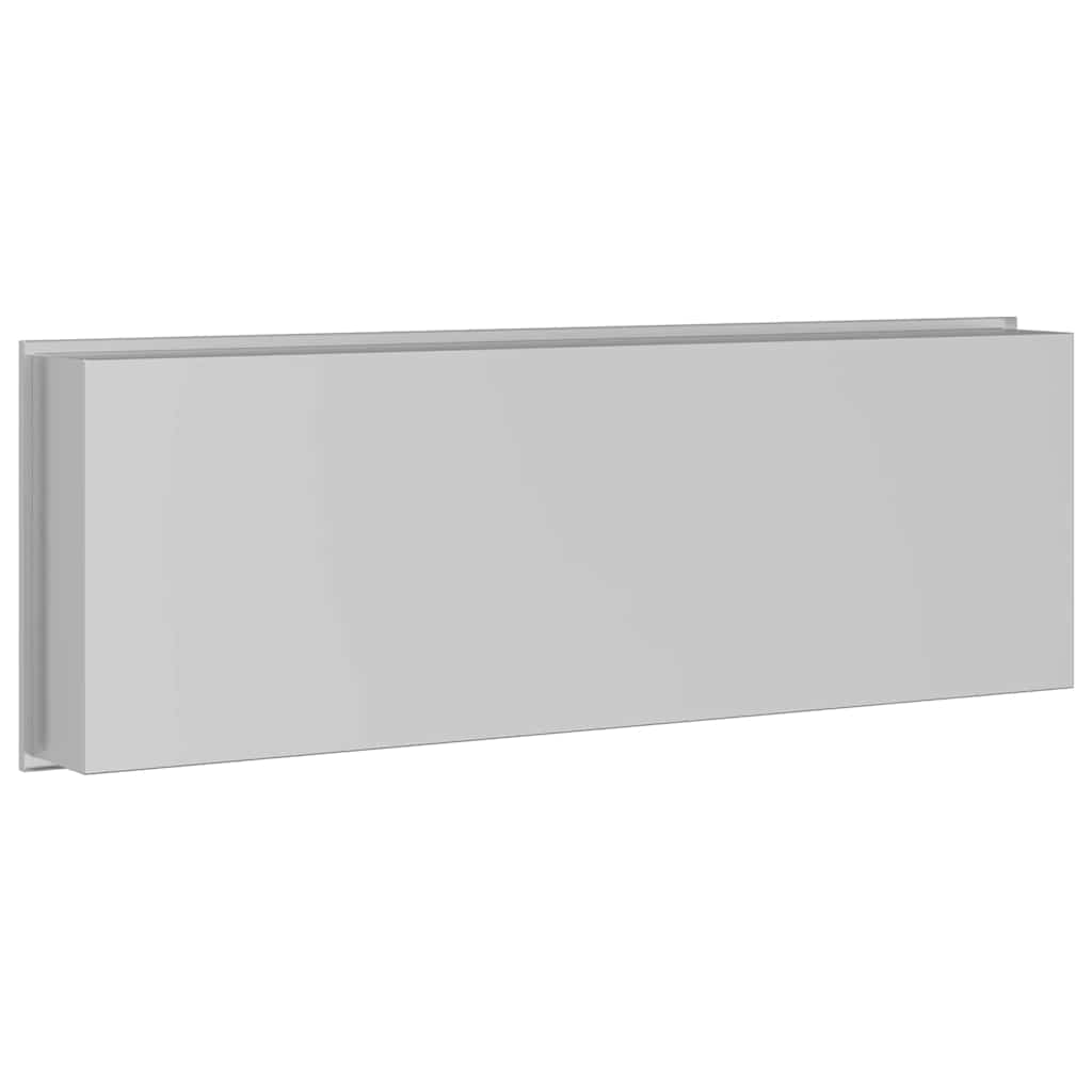 Dusjniche sølv 90 x 30 x 9,5 cm Rustfritt Stål