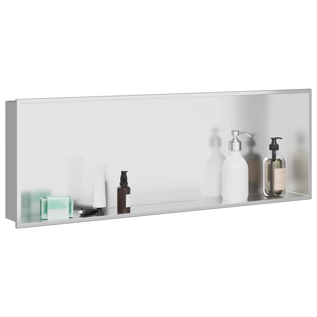 Dusjniche sølv 90 x 30 x 9,5 cm Rustfritt Stål