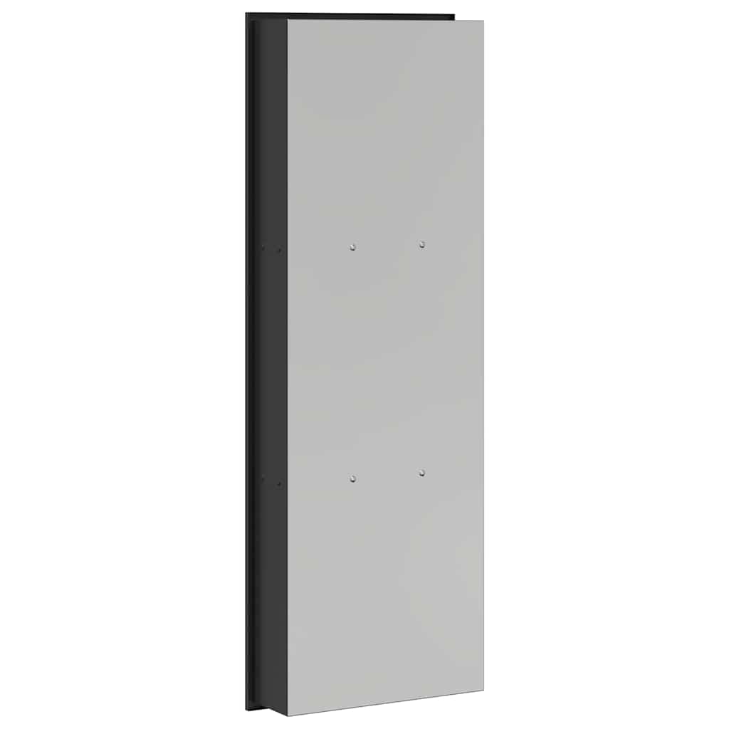 Dusjniche Svart 92 x 32 x 10 cm Rustfritt Stål