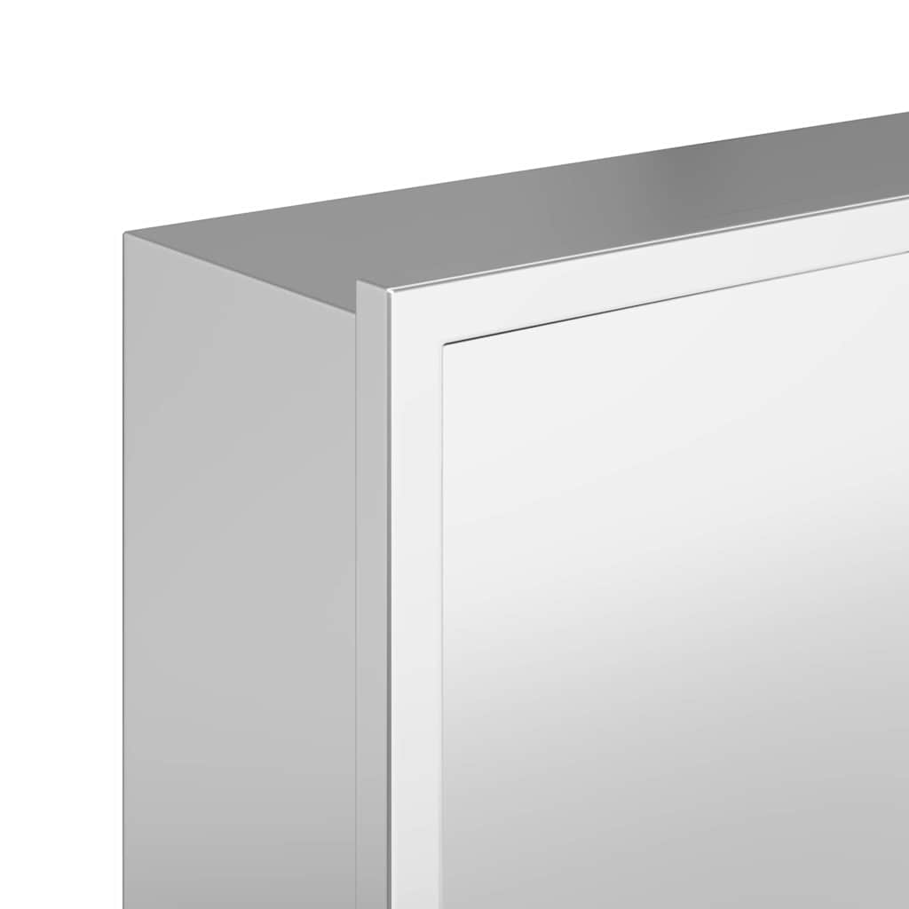 Dusjniche sølv 90 x 30 x 9,5 cm Rustfritt Stål