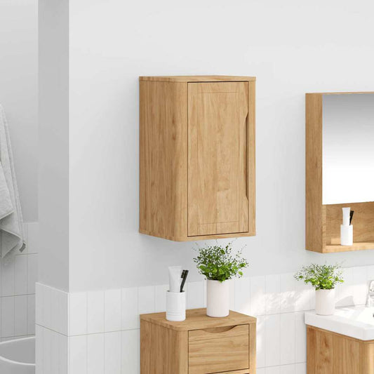 Baderom veggskap FLORO Vokset Brun 35 x 30 x 60 cm Massiv furu