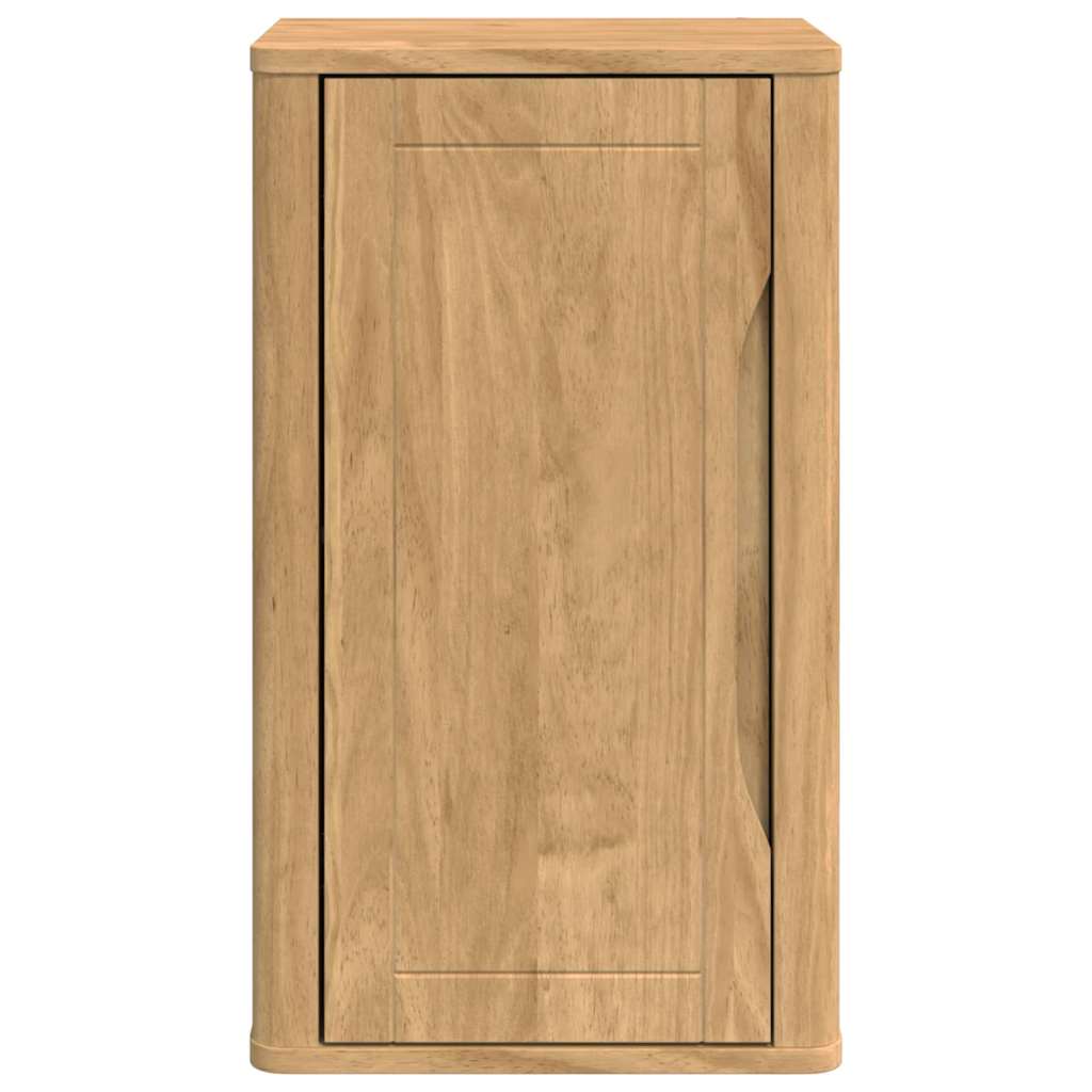 Baderom veggskap FLORO Vokset Brun 35 x 30 x 60 cm Massiv furu