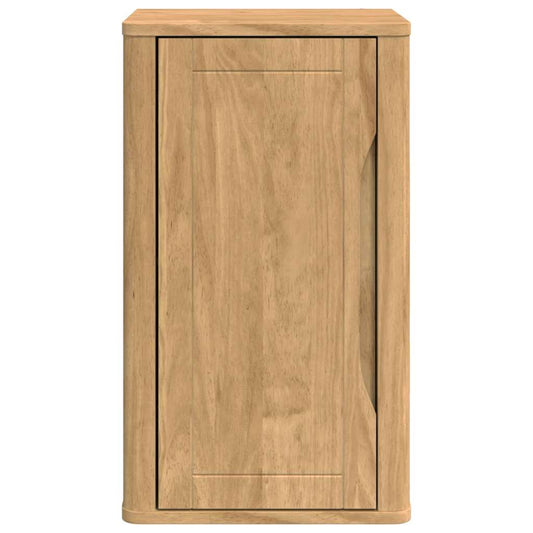Baderom veggskap FLORO Vokset Brun 35 x 30 x 60 cm Massiv furu