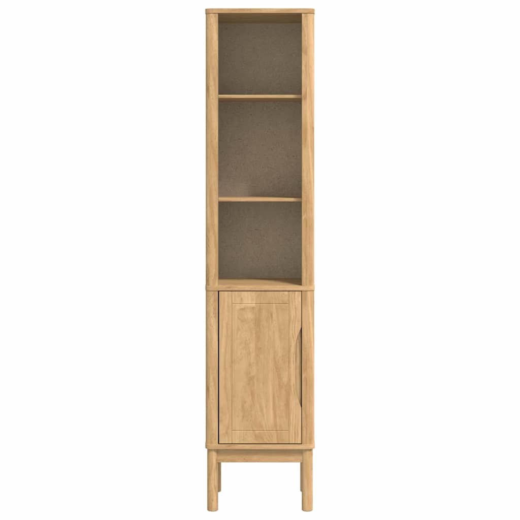 Høyt baderomsskap med hylle FLORO Vokset Brun 35 x 30 x 160 cm