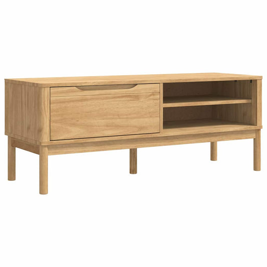 Gangbenk FLORO Vokset Brun 115 x 40 x 45 cm Massiv furu