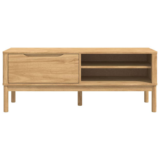 Gangbenk FLORO Vokset Brun 115 x 40 x 45 cm Massiv furu