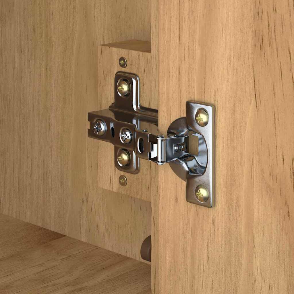 Serviesskap FLORO Vokset Brun 70 x 30 x 70,5 cm Massiv furu