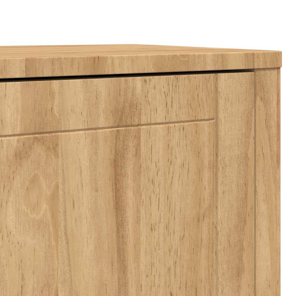 Serviesskap FLORO Vokset Brun 70 x 30 x 70,5 cm Massiv furu