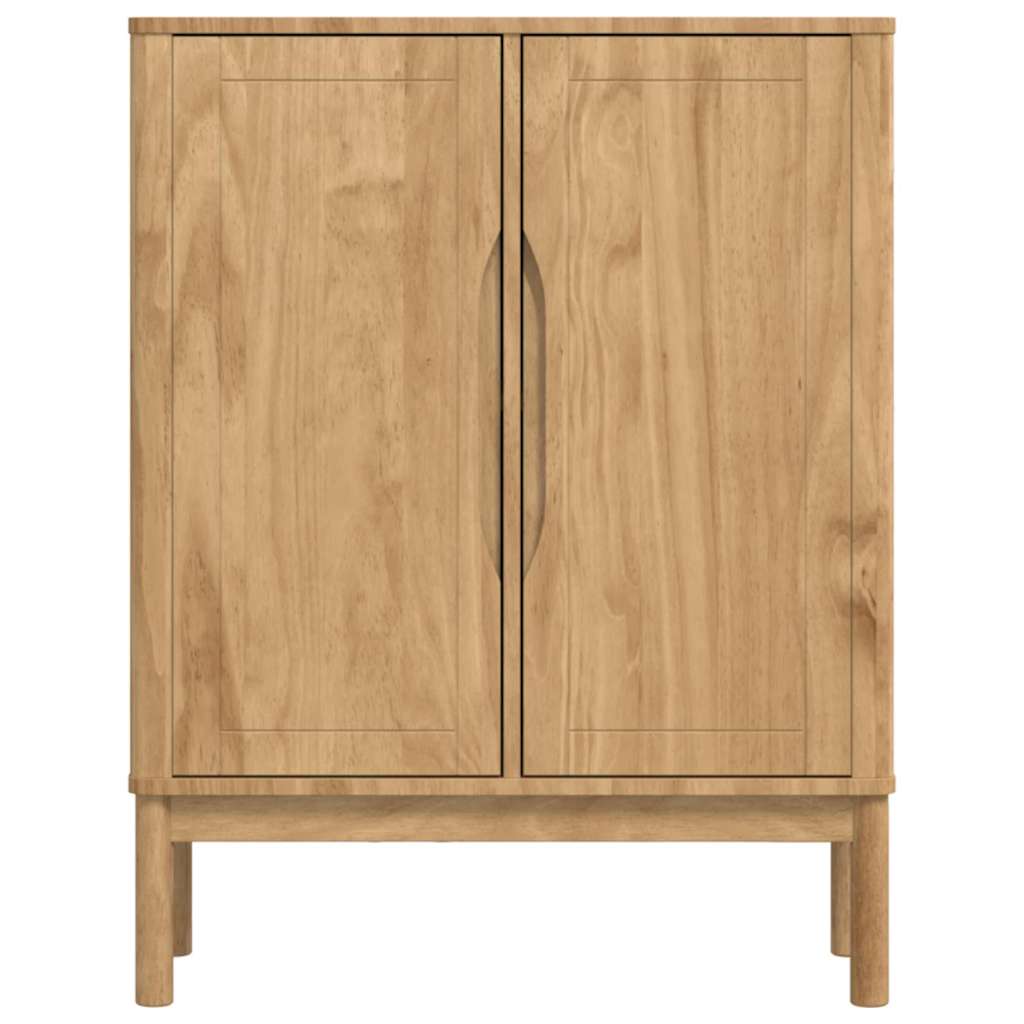 Serviesskap FLORO Vokset Brun 70 x 30 x 70,5 cm Massiv furu