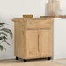 Kjøkkenvogn FLORO Vokset Brun 72,5 x 45 x 80 cm Massiv furu
