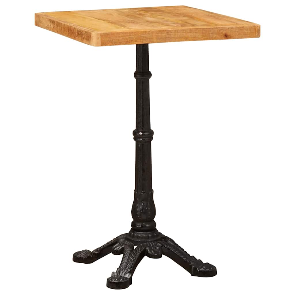 Bistrobord Brun 50 x 50 x 76 cm Massiv mango tre