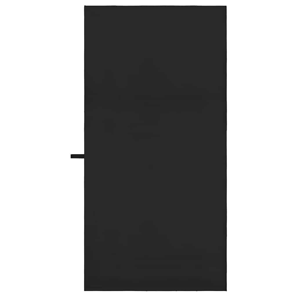 Sportshåndklær 2 pcs Svart 140 x 70 cm Polyester og polyamid