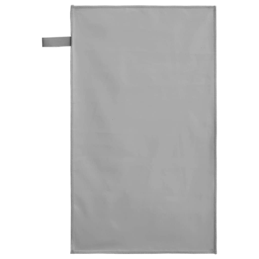 Sportshåndklær 2 pcs Mørke grå 50 x 30 cm Polyester og polyamid