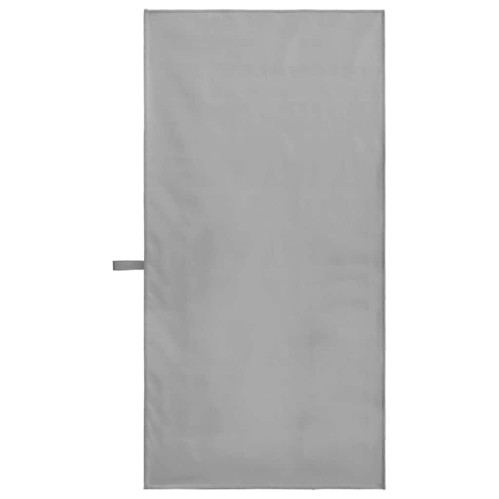 Sportshåndklær 2 pcs Mørke grå 100 x 50 cm