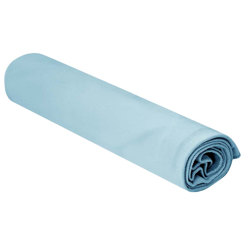 Sportshåndklær 2 pcs Blå 100 x 50 cm Polyester og polyamid
