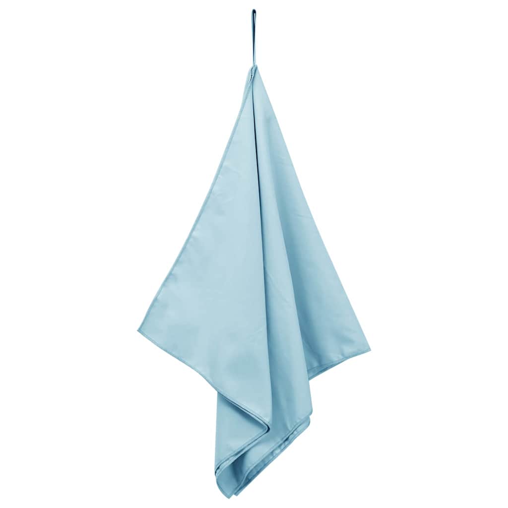 Sportshåndklær 2 pcs Blå 100 x 50 cm Polyester og polyamid