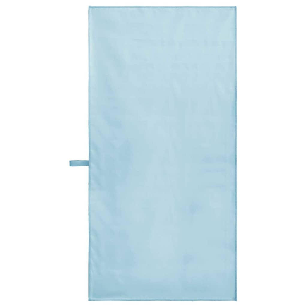 Sportshåndklær 2 pcs Blå 100 x 50 cm Polyester og polyamid