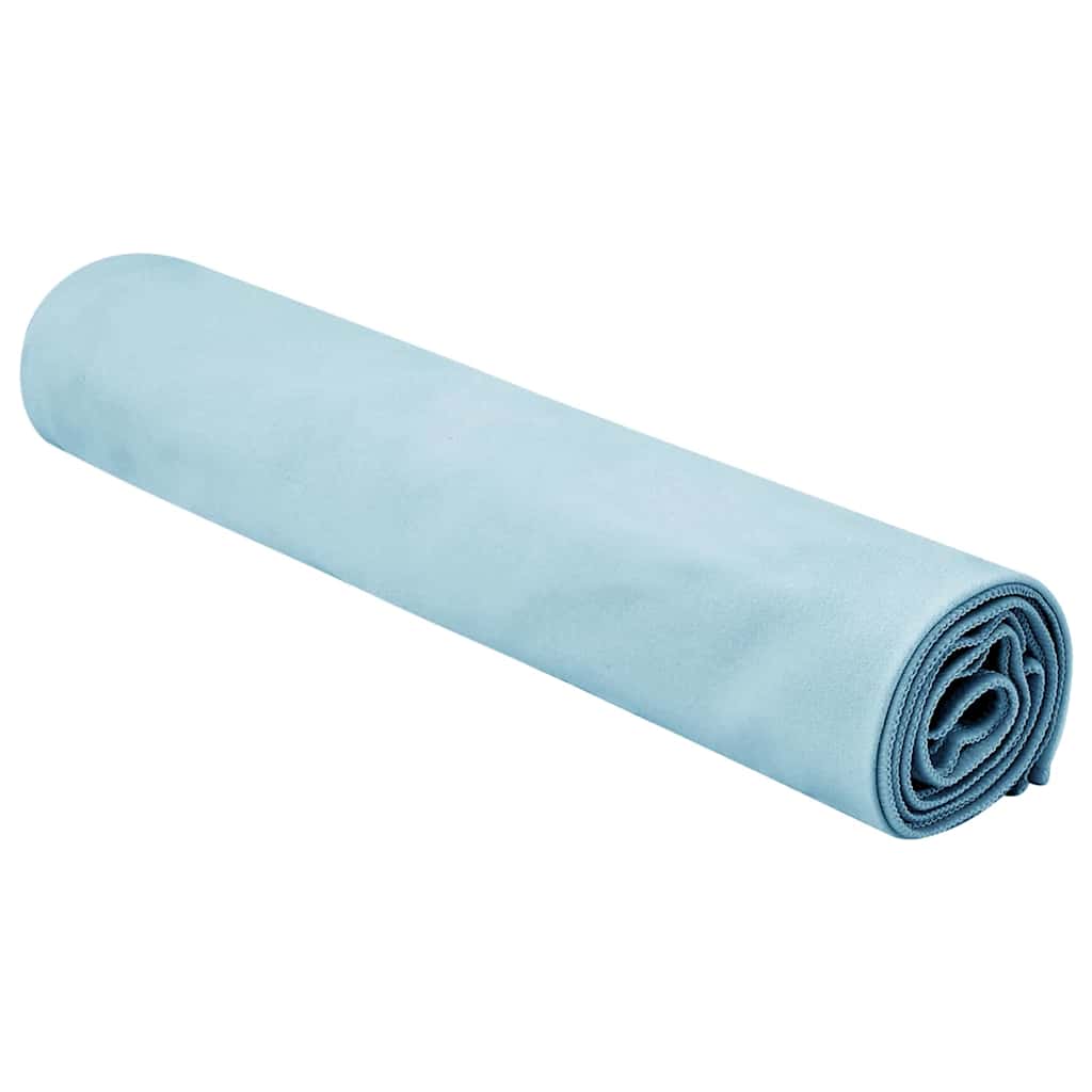 Sportshåndklær 2 pcs Blå 140 x 70 cm Polyester og polyamid
