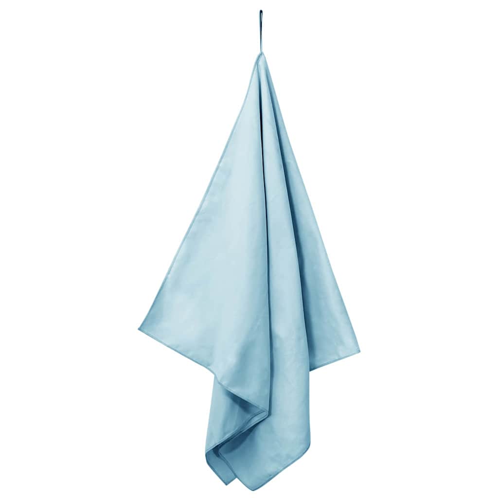 Sportshåndklær 2 pcs Blå 140 x 70 cm Polyester og polyamid