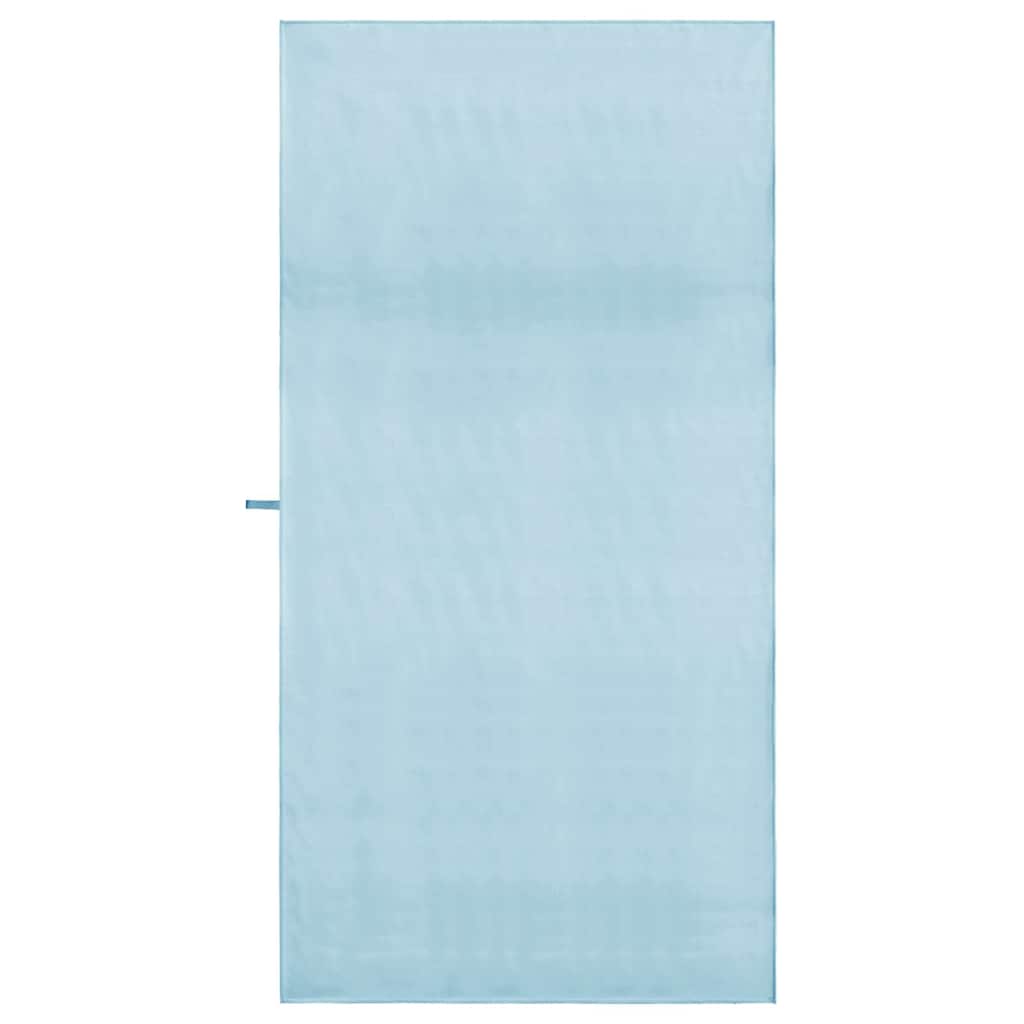 Sportshåndklær 2 pcs Blå 200 x 100 cm Polyester og polyamid