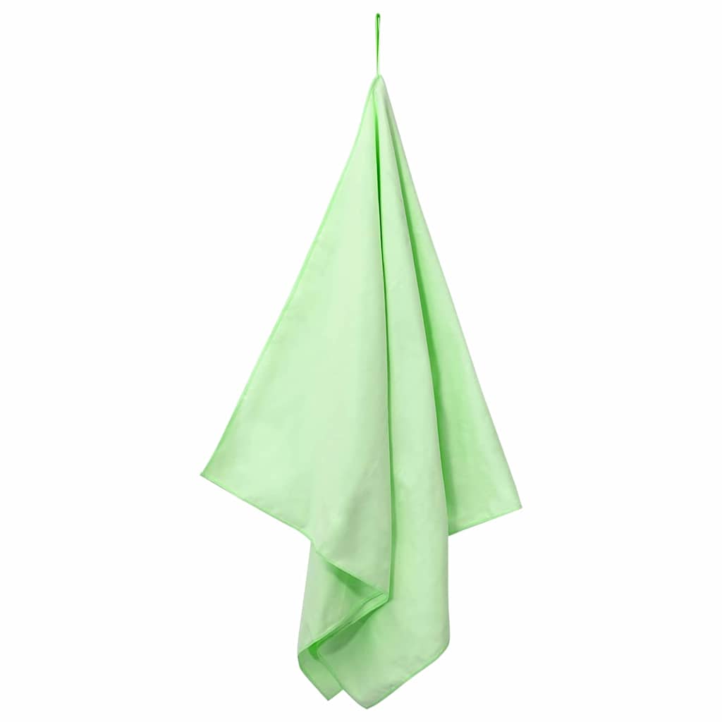 Sportshåndklær 2 pcs grønn 140 x 70 cm