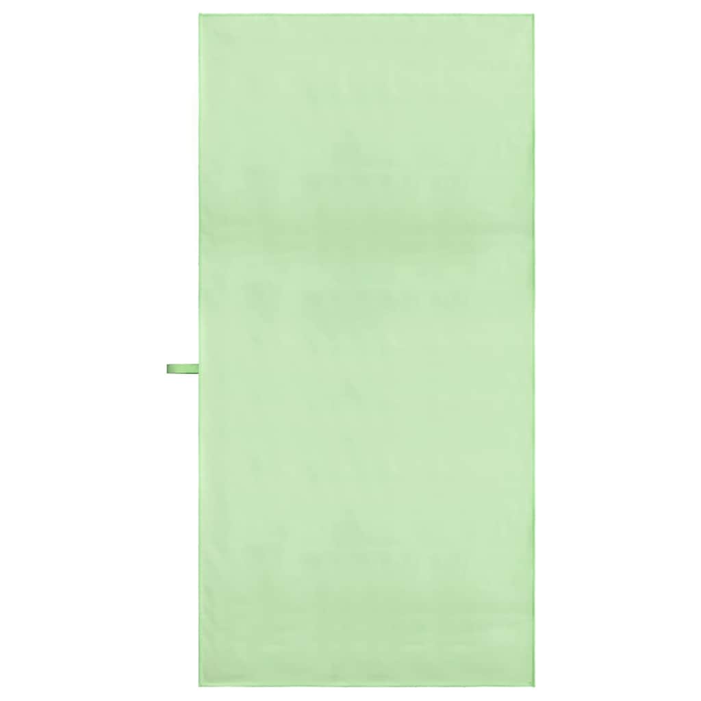 Sportshåndklær 2 pcs grønn 140 x 70 cm