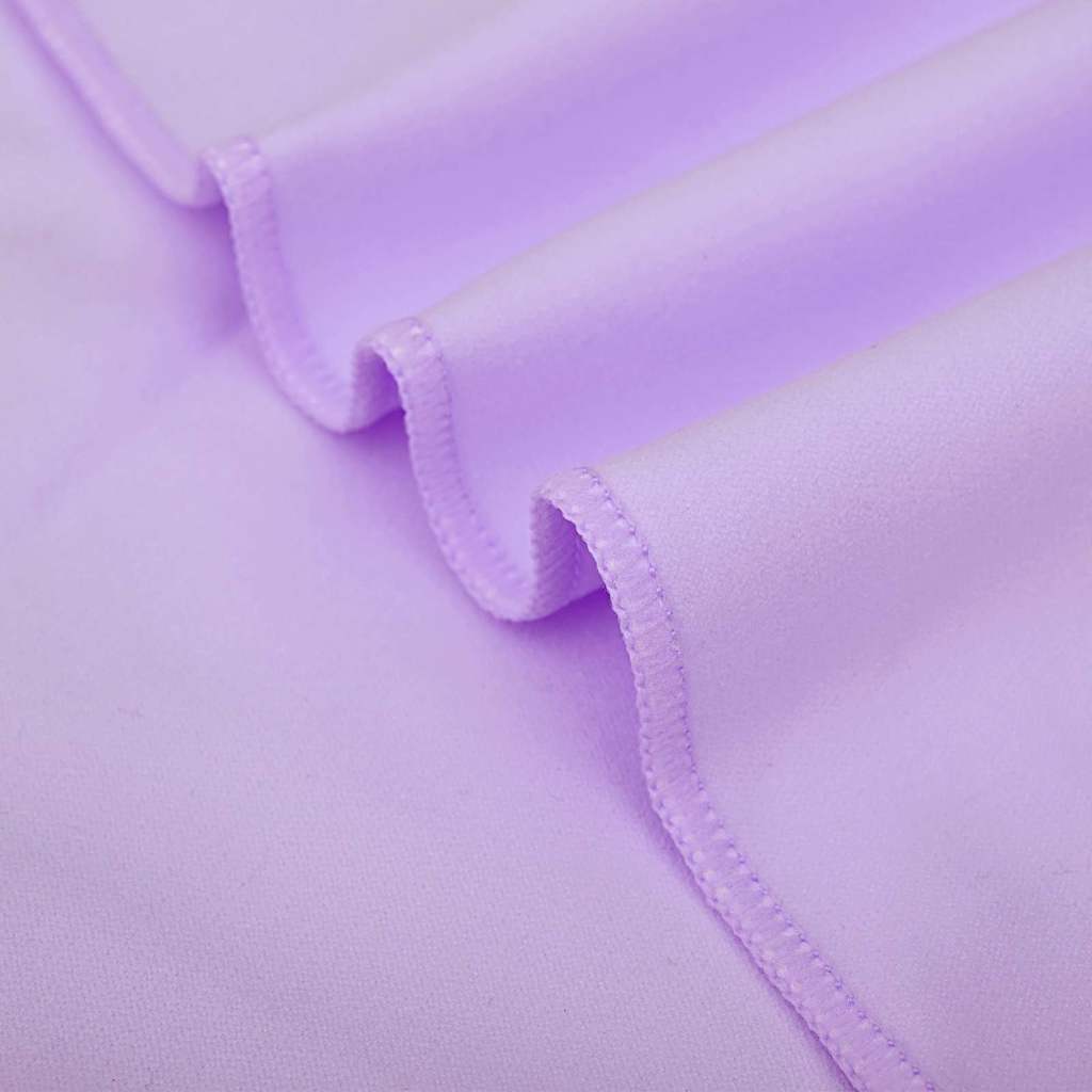 Sports håndklesett 3 pcs Lilla Polyester og polyamid