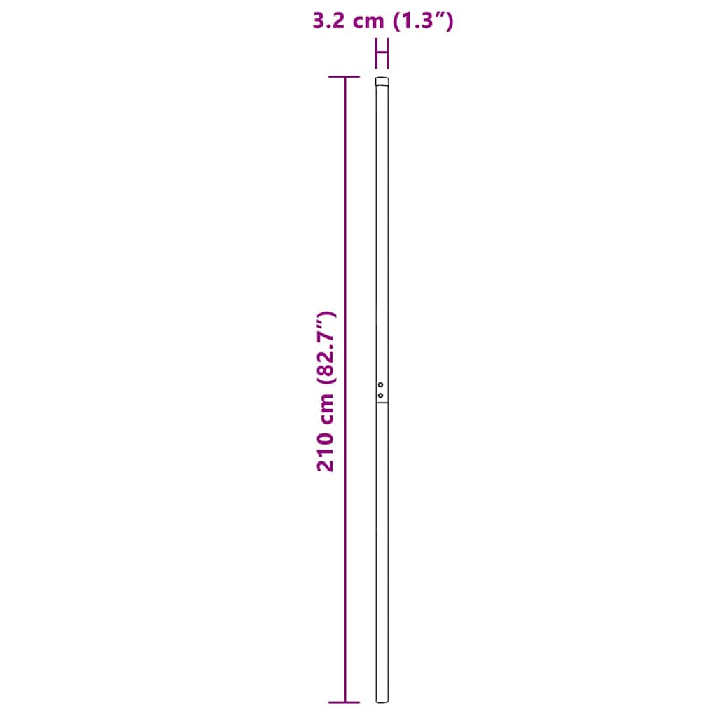 Gjerdepunkter 12 pcs grønn Pulverlakkert stål
