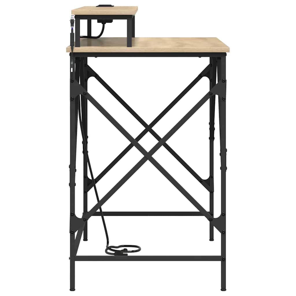 Skrivebord Sonoma eik 100 x 50 x 86,5 cm Konstruert tre